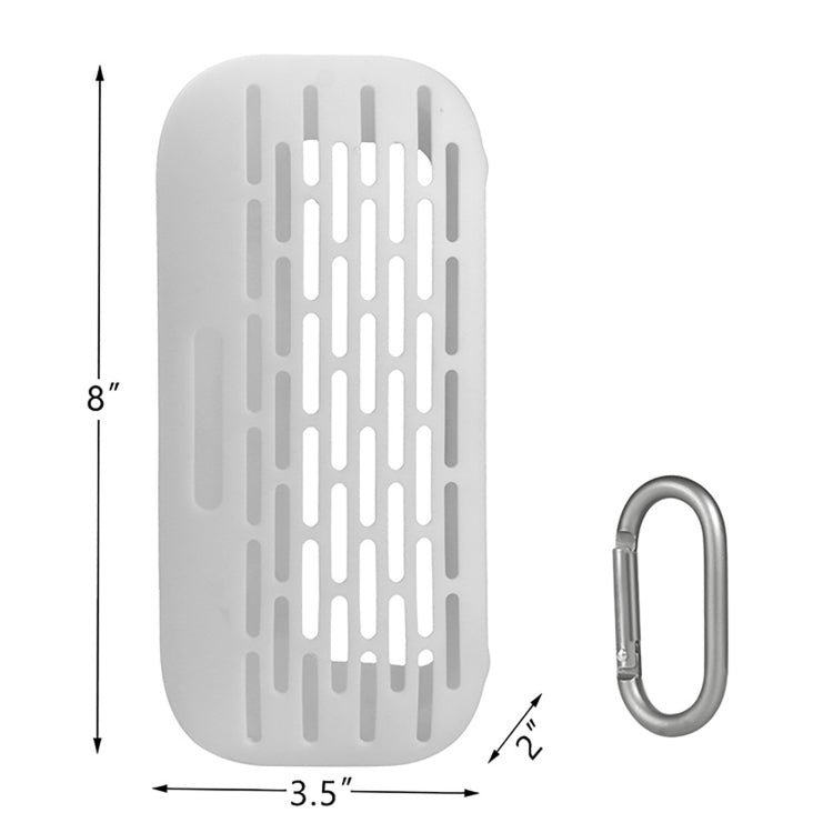 EBSC2131 For Bose Soundlink Flex Bluetooth Speaker Dustproof Silicone Protective Cover(White) - Protective Case by PMC TechLife | Online Shopping South Africa | PMC TechLife