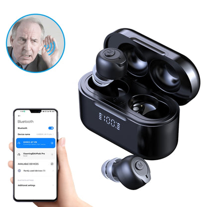 GM-903 Bluetooth Dual Host Digital Hearing Aids LCD Display Elderly Sound Amplifier(Black) - Hearing Aids by PMC Jewellery | Online Shopping South Africa | PMC Jewellery | Buy Now Pay Later Mobicred