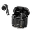 REMAX CozyBuds 6C TWS Transparent Cabin Low Delay Wireless Bluetooth Headset(Black) - TWS Earphone by REMAX | Online Shopping South Africa | PMC TechLife | Buy Now Pay Later Mobicred