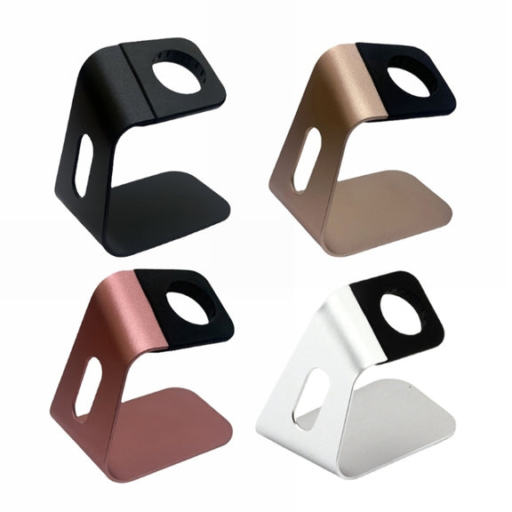 Z65 For Apple Watch Charging Stand Aluminum Alloy Desktop Display Stand(Silver)