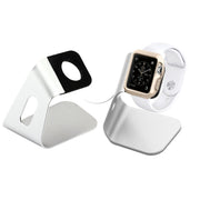 Z65 For Apple Watch Charging Stand Aluminum Alloy Desktop Display Stand(Silver)