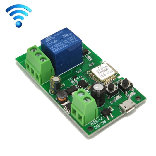 2pcs Sonoff Single Channel WiFi Wireless Remote Timing Smart Switch Relay Module Works, Model: 12V - free shipping - PMC Jewellery - Order now!