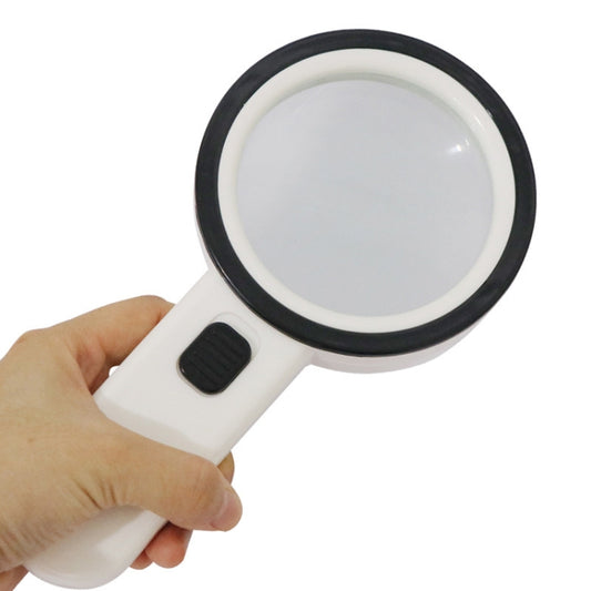 JHS407 30X Handheld HD Magnifier With LED Light(Paper Package) - free shipping - PMC Jewellery - Order now!