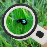 JHS407 30X Handheld HD Magnifier With LED Light(Paper Package)
