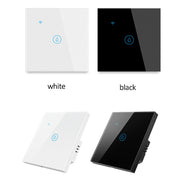 WIFI 20A Water Heater Switch Black High Power Time Voice Control EU Plug