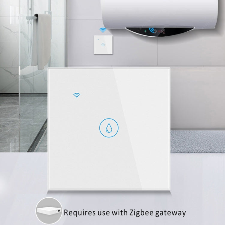 WIFI 20A Water Heater Switch Black High Power Time Voice Control EU Plug