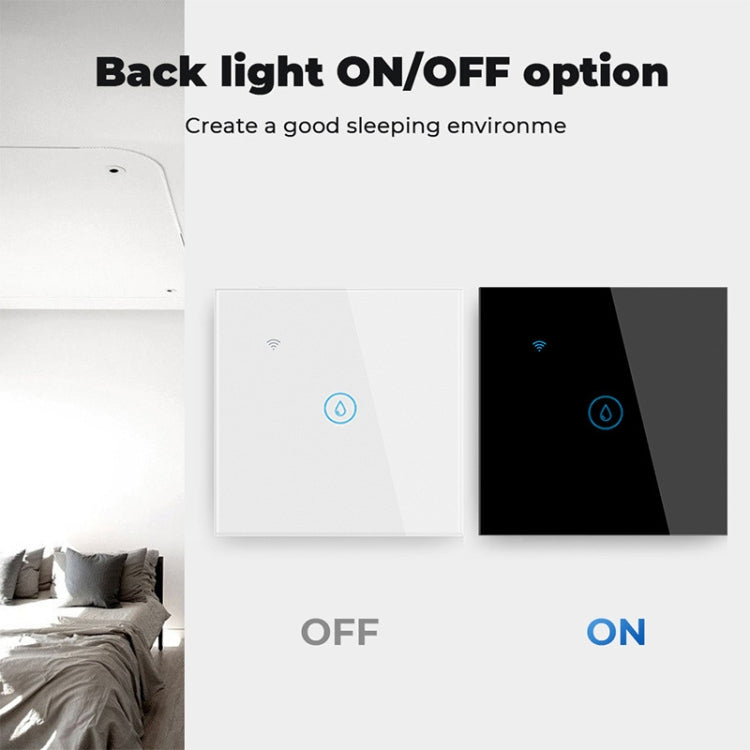 Tuya ZigBee 40A Smart High Power Water Heater Light Air Conditioner Switch Time Voice Remote Control(Black) - Smart Switch by PMC TechLife | Online Shopping South Africa | PMC TechLife