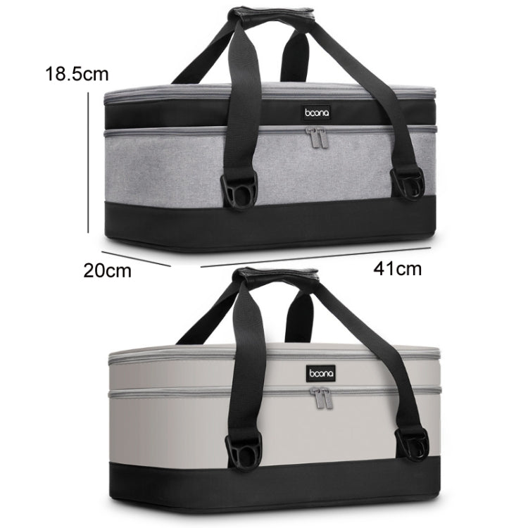 Baona BN-DS009 For Dyson Mite Removal Instrument Multifunctional Vacuum Cleaner Storage Bag, Fabric: Leather - free shipping - PMC TechLife - Order now!