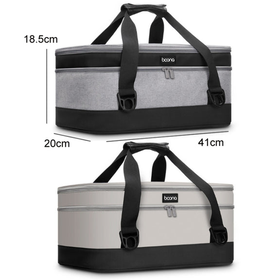 Baona BN-DS009 For Dyson Mite Removal Instrument Multifunctional Vacuum Cleaner Storage Bag, Fabric: Leather
