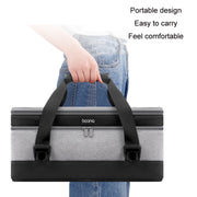 Baona BN-DS009 For Dyson Mite Removal Instrument Multifunctional Vacuum Cleaner Storage Bag, Fabric: Leather