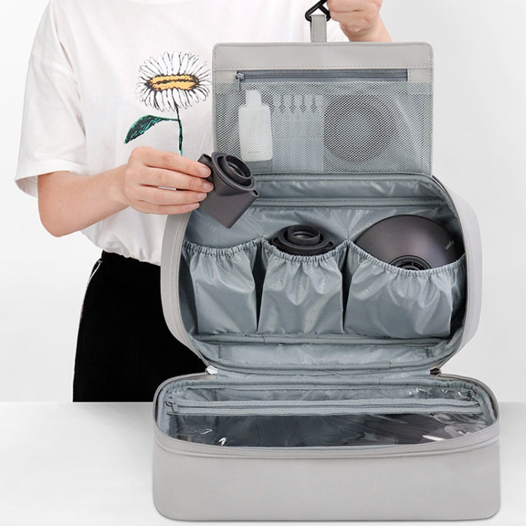 Baona BN-DS006 for Dyson Airwrap Multifunctional PU Leather Storage Bag(Grey) - free shipping - PMC Jewellery - Order now!
