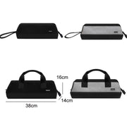 Baona BN-DS005 for Dyson Hair Dryer Curling Iron Accessories Organizer Bag, Color: Gray Handle