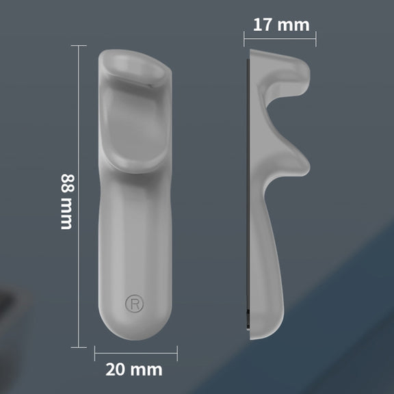 Tablet Stand Silicone Handle Grip Portable Tablet PC Gaming Auxiliary Finger(Gray)