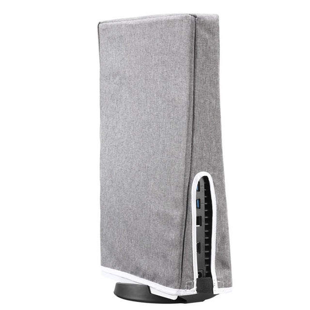 PS5-1 for Snoy PS5 Game Console Water-resistant and Dustproof Protective Cover(Vertical Gray)