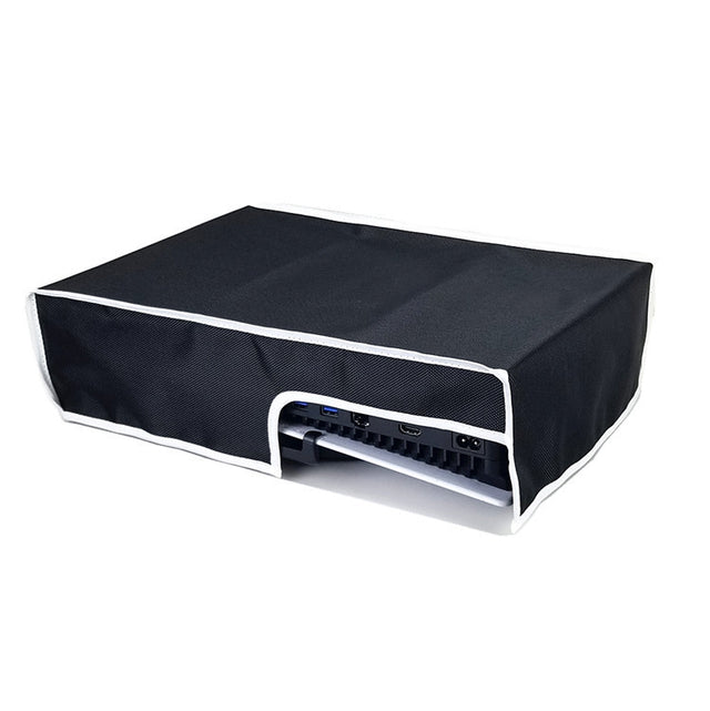 PS5-1 for Snoy PS5 Game Console Water-resistant and Dustproof Protective Cover(Horizontal Black)