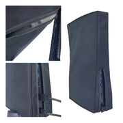 PS5-1 for Snoy PS5 Game Console Water-resistant and Dustproof Protective Cover(Vertical Black)