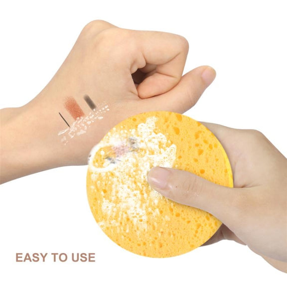 50pcs High Temperature Resistant Soldering Iron Cleaning Cotton Wood Pulp Sponge,Spec: Thickened Rectangular 3.5x5cm