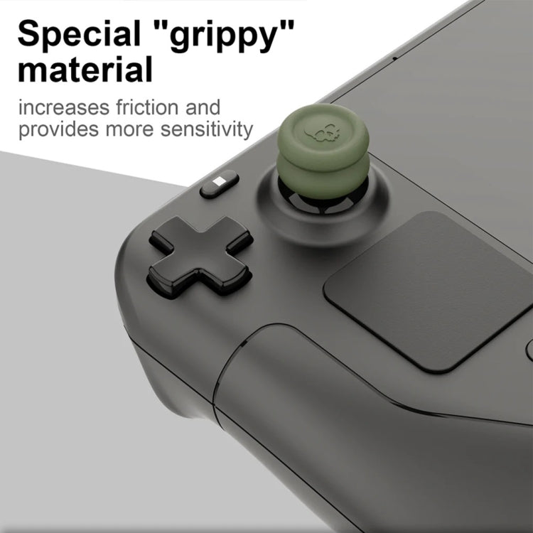 For Steam Deck Game Console Joystick Cap Set Anti-skid Combination Button Cap(Green) - free shipping - PMC Jewellery - Order now!