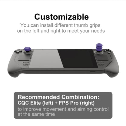 For Steam Deck Game Console Joystick Cap Set Anti-skid Combination Button Cap(Green) - free shipping - PMC Jewellery - Order now!