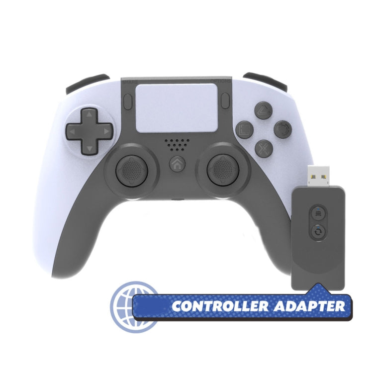 For PS5/ PS4/PC Wireless WIFI Controller Bluetooth DualSense Gamepad Joysticks(Black) - Gamepads by PMC TechLife | Online Shopping South Africa | PMC TechLife