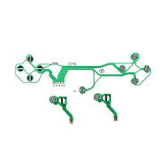 For PS5 Controller 2sets Button Ribbon Circuit Board Conductive Film(Green)