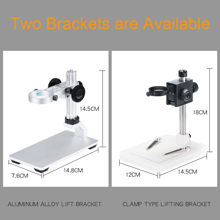 DM3 4.3-Inch Screen LED Light 1000X HD Portable Electronic Digital Microscope, Specification: Plastic - free shipping - PMC TechLife - Order now!