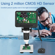 500X/1000X 5-Inch Screen WIFI HD 2 Million Pixel Maintenance Electron Microscope, Specification: MS2 with Z06