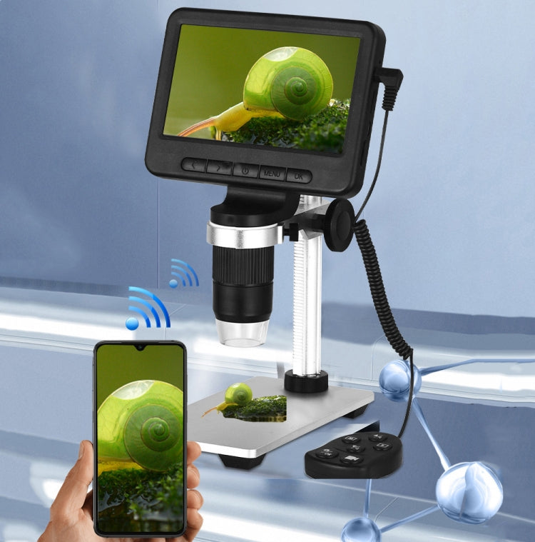 500X/1000X 5-Inch Screen WIFI HD 2 Million Pixel Maintenance Electron Microscope, Specification: MS2 with Z11 - free shipping - PMC TechLife - Order now!