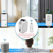 X101 Smart Home Automatic Curtain Machine With RC, Style: Track Model Single Host