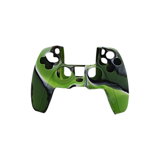 For PS5 Controller Silicone Case Protective Cover, Product color: Camouflage Green - Cases by PMC TechLife | Online Shopping South Africa | PMC TechLife