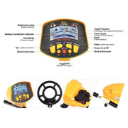 MD9020C High Sensitivity LCD Display Metal Detector