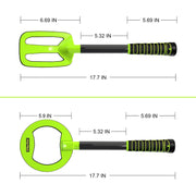 Goint Water-resistant Handheld Metal Detector Underwater Treasure Hunter Detector(IP760 Green Round)