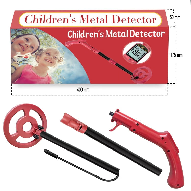 Goint MD3006 Metal Detector Outdoor Treasure Hunter Toys Children Science Detector(Red) - free shipping - PMC Jewellery - Order now!