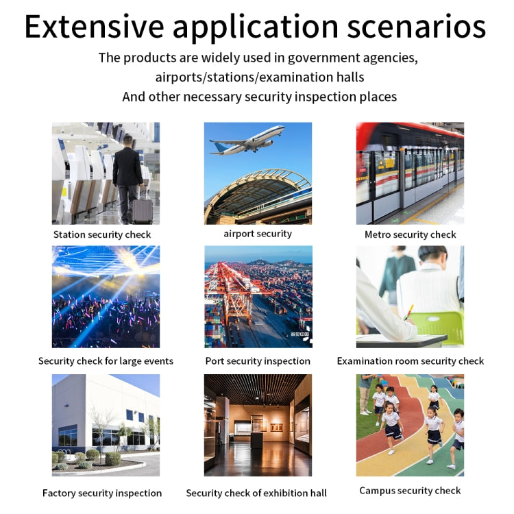 ESH-10 Handheld Metal Detector Product Security Detection Detector - free shipping - PMC TechLife - Order now!