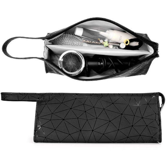 For Dyson Hair Dryer Storage Package Hair Roll Protective Cover, Color: Shiny Stone Black