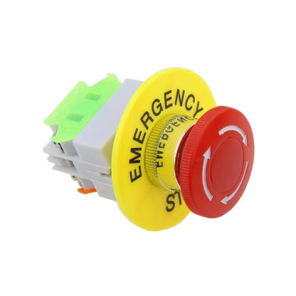 2pcs LAY37-11ZS Elevator Emergency Stop Mushroom Head Button(Red) - free shipping - PMC Jewellery - Order now!