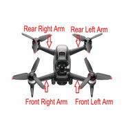 For DJI FPV Drone Arm Parts Replacement Spare Part ,Spec: Left Front