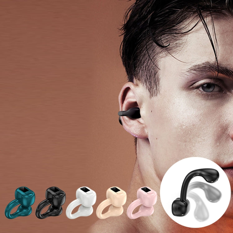 M10 IPX5 Water-resistant Ear Clip Bluetooth Earphones, Style: Doble Skin Color