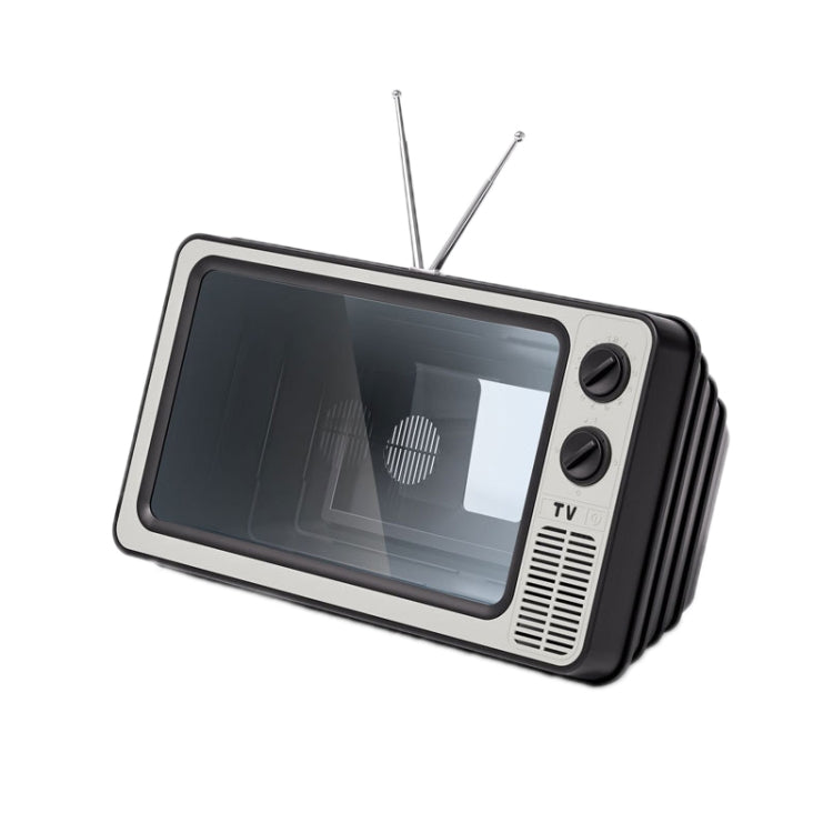 Retro TV Mobile Phone Screen Video Amplifier Mobile Phone Holder(Gray) - free shipping - PMC TechLife - Order now!