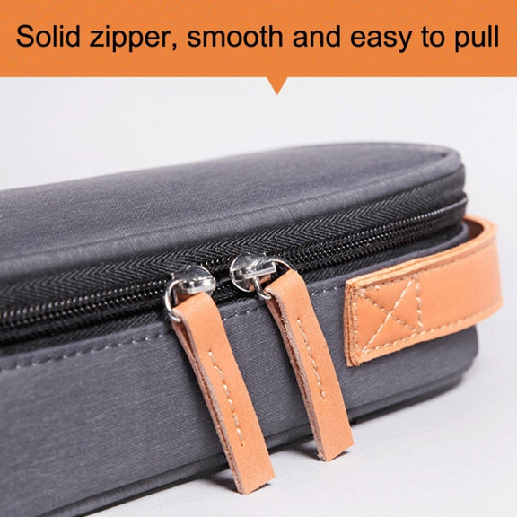 Power Data Cable Storage Bag Digital Mobile Hard Disk Protective Cover , Size: Small (Gray)