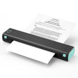 M08F Bluetooth Wireless Handheld Portable Thermal Printer(Black Green Letter Version) - Printer by PMC TechLife | Online Shopping South Africa | PMC TechLife
