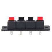 30pcs WP4-4 4-Position Spring Wiring Speaker Clip Aging Test Column