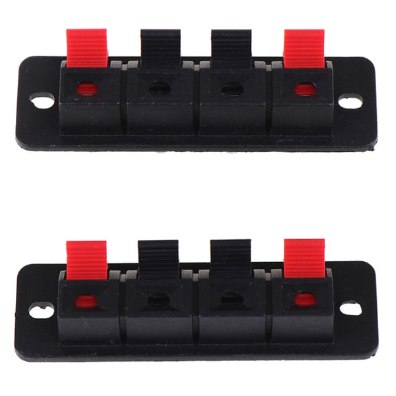 30pcs WP4-4 4-Position Spring Wiring Speaker Clip Aging Test Column