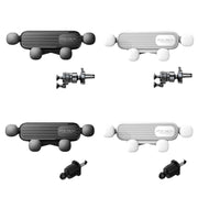 S03 Vehicle Air Outlet Gravity Navigation Mobile Phone Holder, Color: Black Eagle Mouth