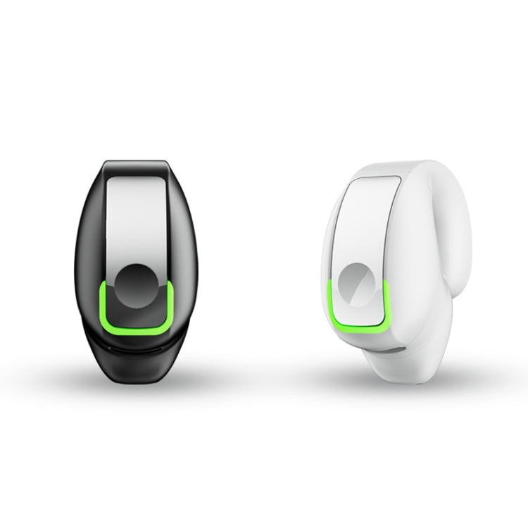 GD28 IPX4 Water-resistant Single-ear Lightweight Clip Ear Bluetooth Earphone(White)