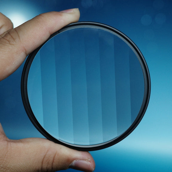 77mm Photography Foreground Blur Linear Prism Camera Filter Accessories