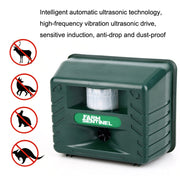 SK131 Garden Outdoor Ultrasonic Rat Repeller Snake Repelle Farm Animal Driving Device(AU Plug)