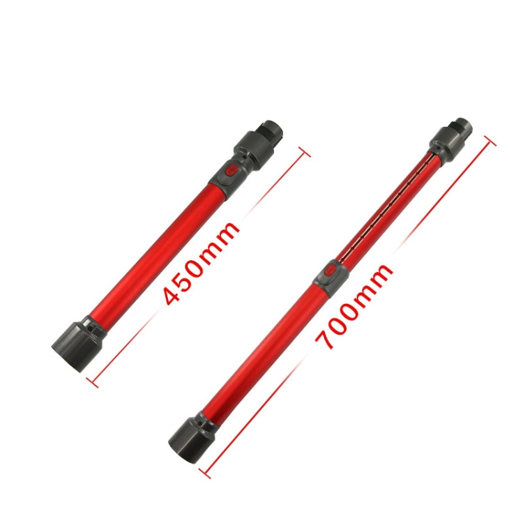 For Dyson V7 V8 V10 V11 V15 Vacuum Cleaner Telescopic Rod Metal Extension Tube(Red) - free shipping - PMC TechLife - Order now!