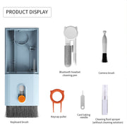 Q6S 10-in-1 Bluetooth Headphone Cleaning Pen Mobile Computer Keyboard Screen Digital Camera Cleaning Kit(White)