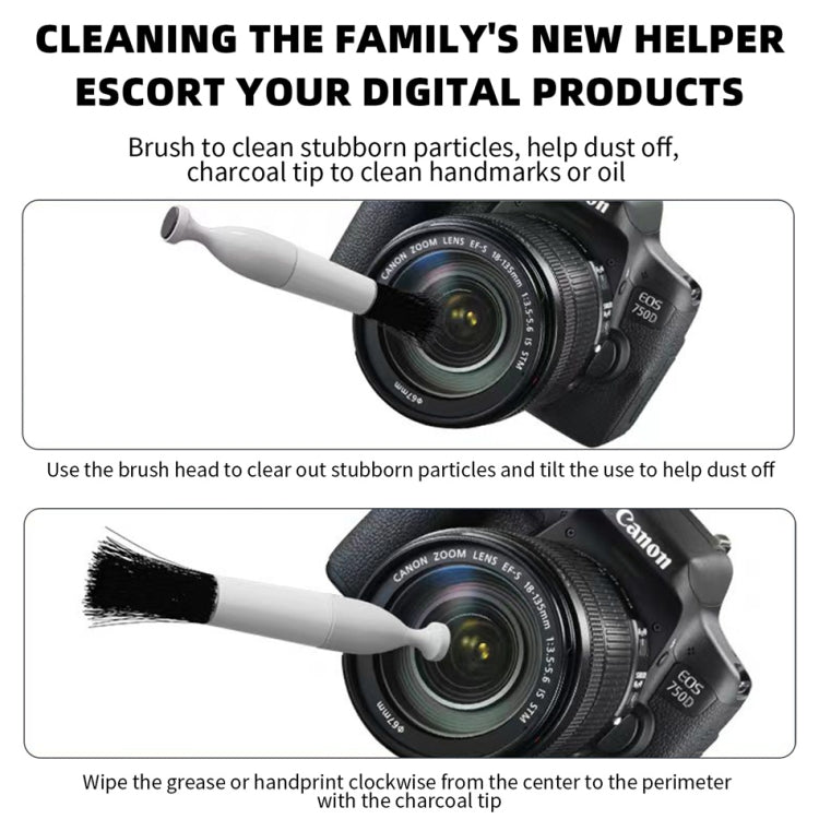 Q6S 10-in-1 Bluetooth Headphone Cleaning Pen Mobile Computer Keyboard Screen Digital Camera Cleaning Kit(White) - Other Accessories by PMC TechLife | Online Shopping South Africa | PMC TechLife